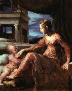 Francesco Parmigianino Virgin and Child oil